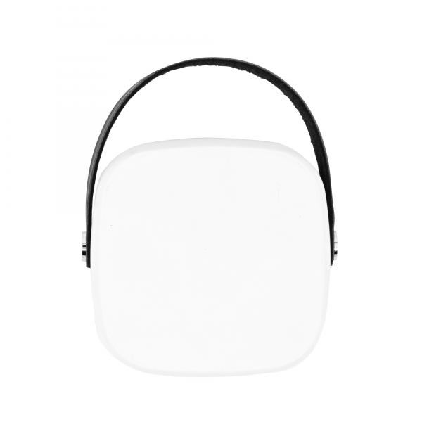 Alesso Bluetooth-Lautsprecher wireless mit ABS-Gehäuse, natürlicher Bambusfront und sichtbarem Kegel